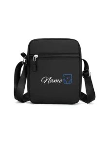 A Custom Chest Bag With A Personalized Name Or Holiday Message. Customize Your Own Bag. Back-To-School Waist For Boys And Girls, Back-To-School Bag, Crossbody Suitable Daily School Trips Vacations, Nylon Zipper Closure - Multicolor - View 19