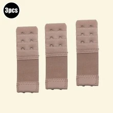 3件装可调节文胸延长扣，双钩设计，小巧易收纳，使用方便。 - 彩色 - 查看 12