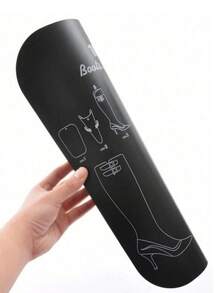2Pcs Elastic Boot Support Inserts - Stretchable Shaft Stabilizers For Tall Boots, Flexible, Lengthened Straight Boot Support Form Inserts For Women And Men, Shoe, Spring Summer Picks, Brides Maid Gifts, Room, Beach, Travel, For Men, For Women, Vacation, Cute Stuff, Mother's Day Gift, Garden, Summer, Beach, Squishy, Graduation, Shoe Rack, Storage Saver, Commencement, Congrats Grad, Graduation Party - Multicolor - View 7
