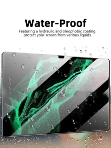 适用于 Galaxy / IPad / Honor Pad / OPPO Pad / VIVO Pad / Mi Redmi Pad / Lenovoo Tab Pad / MatePad 的隐私屏幕保护膜，适用于平板电脑的防窥钢化玻璃膜保护膜 - 黑色 - 查看 6