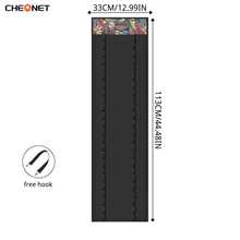 CHEONET - Große Kapazität Leinwand Aufbewahrungsbox - Diamant Malerei Zubehör Aufbewahrung: 48 Fächer, Hänge-Vinylrollenhalterung, verstellbare Regale, wandmontiert