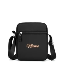 A Custom Chest Bag With A Personalized Name Or Holiday Message. Customize Your Own Bag. Back-To-School Waist For Boys And Girls, Back-To-School Bag, Crossbody Suitable Daily School Trips Vacations, Nylon Zipper Closure - Multicolor - View 17