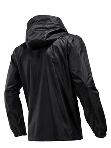 RODEEL Workout Men's High-Performance Waterproof Raincoat Outdoor Raincoat Fashionable And Versatile Outdoor Activity Suitable For Fishing Construction Site Work, Gardening, Roof Repair Hiking Exploring Christmas Holiday Gift-Giving - 黑色 - 查看 2
