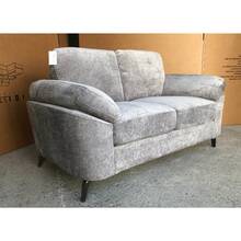 Juego de sala moderno con 2 sillones en gris oxford, muebles de sala de estar contemporáneos, cómodos y resistentes, diseño actual, fácil de combinar e instalar - Gris - Ver 4