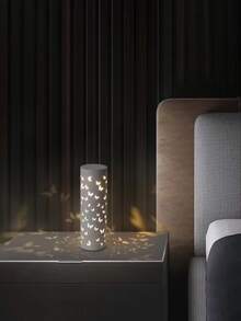 1 Stück USB betriebene Schmetterling Projektionslampe, moderner vintage Ästhetik, hochwertige minimalistische Dekorationslampe, geeignet für Schlafzimmer, Nachttisch, Schreibtisch