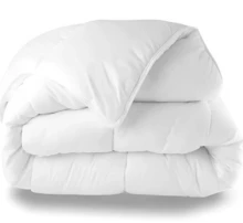 Avant Duvet, Nordic Filling For Winter And Autumn, White Nordic Bed Duvet For 90cm, 105cm, 135cm, 150cm Beds (150-240cm X 220cm), Hollow Fiber, 400gr/M² Thickness, Breathable, Soft And Anti-Mite, Reversible And Modern, Quality Duvet You Can Trust - White - View 10