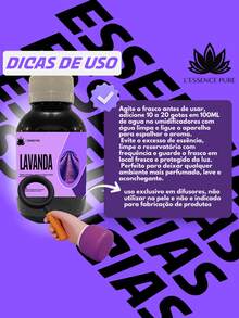 100ml Water-Soluble Essence For Humidifiers/Diffusers +10 Aromas - Economical Packaging - 09.09 - LAVANDA | 100ML ÁMBAR - Ver 2