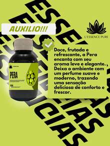 100ml Water-Soluble Essence For Humidifiers/Diffusers +10 Aromas - Economical Packaging - 09.09 - PEAR | 100ML AMBER - View 3