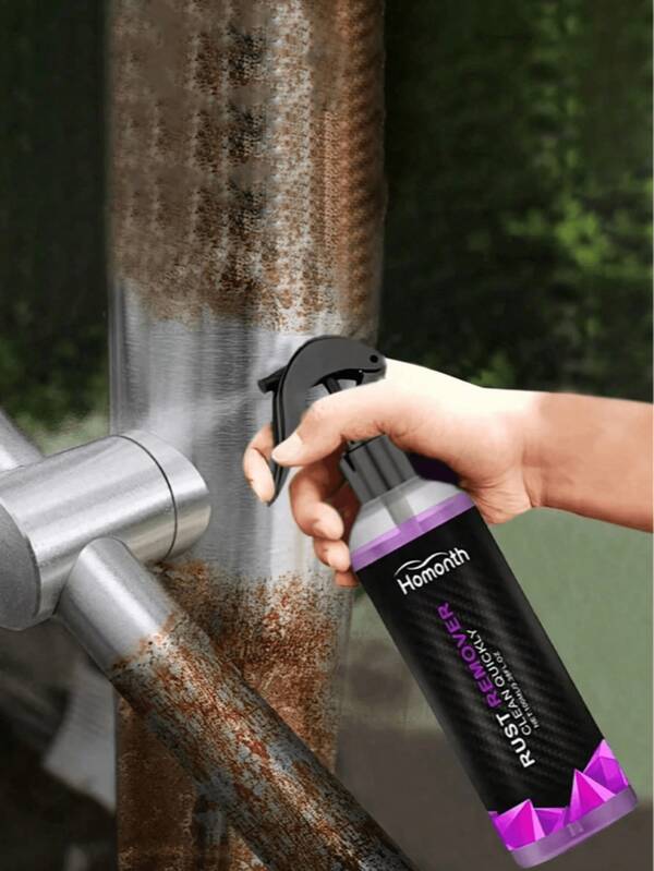 Homonth Środek do usuwania rdzy i spray ochronny, środek do usuwania rdzy, środek antykorozyjny, czyszczenie i renowacja, środek do usuwania rdzy z powierzchni metalowych, środek do czyszczenia akcesoriów metalowych, środek do usuwania rdzy, środek do czyszczenia pojazdów