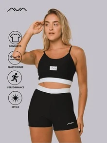 Women Sports Sets - màu đen - Xem 1
