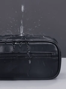 1 Stück Herren PU Leder Umhängetasche, lässige diagonale Umhängetasche mit Seitentaschen, quadratisch geformte leichte vielseitige Pendlertasche, minimalistisches Design schwarze Tasche, modisches Geschenk für den Freund, kleine Tasche für Herren, Bodybag für Herren, Seitentasche, Kameratasche, Beutel, Festival, Valentinstag, Vintage - Verschiedenfarbig - Übersicht 6