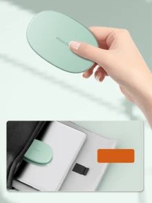 REMAX All In One Storage Case, 60W Type C PD Charging Cable 30cm + Mirror + USB A Adapter + Micro B Adapter, Green/ Pink