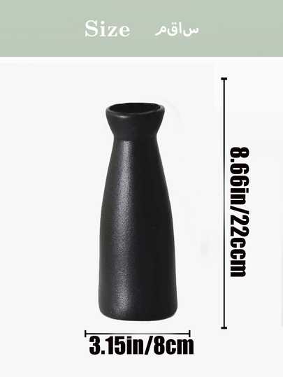 Piece/Black Vase Set 3/1 ative Small Vases, Moderne Bohemian Rural Home ation Creative St Table, Bookshelf, Entrance Vintage Mor Craft Display On TV Cabinet, Zachte ation, Beige Vases Bloemen s, Birthday, Graduation. view 10