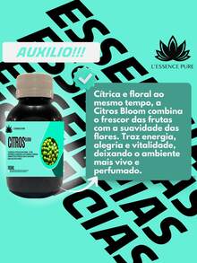 100ml Water-Soluble Essence For Humidifier/Diffuser - +15 Incredible Scents | Aromatherapy, Perfume And Well-Being In Your Environment - FLORACIÓN DE CÍTRICOS - Ver 2