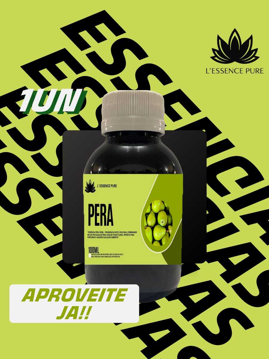 100ml Water-Soluble Essence For Humidifiers/Diffusers +10 Aromas - Economical Packaging - 09.09 - PEAR | 100ML AMBER - View 1