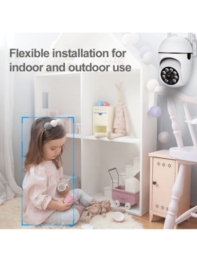 Camera Slimme Outdoor Home Security WIFI CCTV Surveillance Night Vision Wireless HD Way Audio view 2