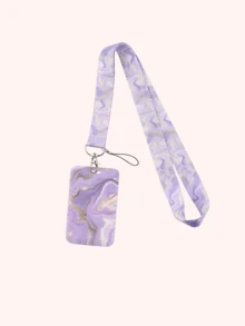 1 件大理石纹挂绳，适用于手机挂绳、游戏机挂绳、相机挂绳、证件挂绳、通行证、交通卡、工作证、场地证、音乐会、鸡尾酒会等。非常适合送给男朋友、女朋友、家人、医生、护士、派对礼物、手机装饰、圣诞礼物等。汽车配件包饰学校可爱哥特 Y2k 包饰带身份证夹的挂绳汽车配件包饰 - 彩色 - 查看 19