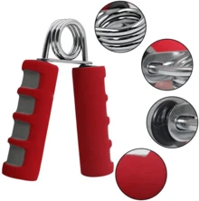 1 Piece Of Hand Gripper, Wrist Strengthener, Finger Strengthener, Home Fitness Equipment, Rehabilitation Training, Sports And Competition, Forearm Exerciser, Expander Hand Grip Wrist Trainer, Finger Grip Trainer, Fitness Sponge Hand Gripper, Sponge Hand Gripper Handle Foam Fitness Rehabilitation Training Finger Arm Strength Wrist Strengthener Exercise And Relax Muscles - ngẫu nhiên - Xem 5