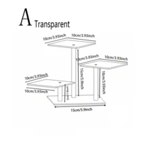 1 Set Acrylic Storage Rack, Bedroom Cosmetic Organizer, Tabletop Ins-Style Perfume & Miscellaneous Display Shelf - Multicolor - View 13