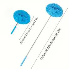Retractable Microfiber Ceiling Fan Duster, Washable Reusable Scalable  Effortless Long-Handled Cleaning Brush, Flexible Stainless Steel, Easy To Clean Dust, Perfect For Ceiling, Fan, Air-Conditioner, Patio, Sofa, Bed, Furniture Cleaning, Home & Office, Household Cleaning & Personal Care, Cleaning Tools, Dust Removal - trái cam - Xem 3