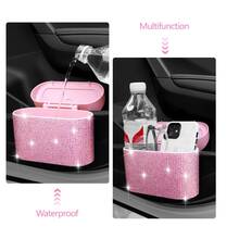 [2025 Car Must-Have]Tidy Car Revolution! This Leak-Proof & Odor-Lock Car Trash Can Is The Ultimate Car Organization And Storage Solution For A Clean Ride. The Most Practical & Cute Car Accessorie You'll Own. Includes 2 FREE Refill Rolls! Perfect For Snack Wrappers, Tissues, Masks & More.  Keep Your Car Interior Spotless & Organized. A Small But Mighty Upgrade To Your Essential Car Decorations & Car Organization And Storage System. Durable, Easy To Clean, And The #1 Gift For Tidy Car Lovers. Stop The Clutter Now & Transform Your Driving Experience! #CarOrganizationAndStorage #CarTrashCan #CarDecorations #CarAccessorie #2025CarEssentials - Hồng 1 cái - Xem 6