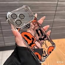 Phone Case, Witch Orange Goblin Design, Electroplated And TPU Material, Compatible With Samsung Galaxy Series, Including S22FE, S23, S24, S22PLUS, S23 Ultra, S24 Ultra, And  17, 16, 15, 14, 13 And Other Models - 銀色 - 查看 5