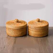 1pc/2pcs Storage Jars, Organizer Boxes, Small Snack Boxes, Tea Canisters, Checkers Storage Boxes