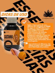 100ml Water-Soluble Essence For Humidifiers/Diffusers +10 Aromas - Economical Packaging - 09.09 - CHESTNUT | 100ML AMBER - View 3