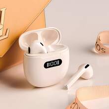 TWS Bluetooth Earbuds Stereo Powerful Bass Sports Earbuds HD Voice Calls Microphone Bluetooth 5.4 Version Sports In-Ear Design 180mAh Battery Capacity Perfect For Workouts, Cycling, Hiking, Music Listening, Or As A Gift For Friends