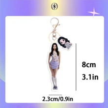 Katseye 钥匙扣/Kpop 钥匙扣，人形钥匙扣，Kpop 粉丝周边商品，可爱钥匙扣，精致钥匙扣，8 厘米钥匙扣，收藏礼品，可用作包包的可爱钥匙扣，收藏品，生日礼物，圣诞礼物，派对礼物 - 彩色 - 查看 3