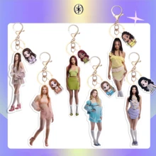 Katseye 钥匙扣/Kpop 钥匙扣，人形钥匙扣，Kpop 粉丝周边商品，可爱钥匙扣，精致钥匙扣，8 厘米钥匙扣，收藏礼品，可用作包包的可爱钥匙扣，收藏品，生日礼物，圣诞礼物，派对礼物 - 彩色 - 查看 2