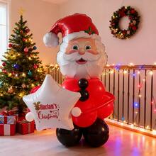 23 Peças Decoração de Festa de Natal Balões, Balões de Folha de Rena, Balões de Estrela Branca de 18" (Adequado para Presentes e Decorações Surpresa), Balões de Látex Vermelho e Dourado de 10", Balões de Látex Vermelho e Dourado de 5". Adequado para Ano Novo, Réveillon, Decoração de Sala 2026, Arranjo Interno. - Multicolorido - Visão 6