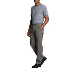 Half-Cos Heavy Denim Operational Work Pants Pockets Professional Construction Uniform - Grey - View 2