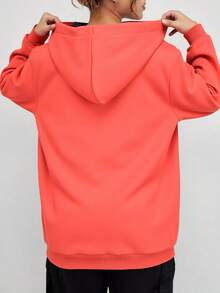 Big City Women Sweatshirts - 珊瑚粉 - 查看 2