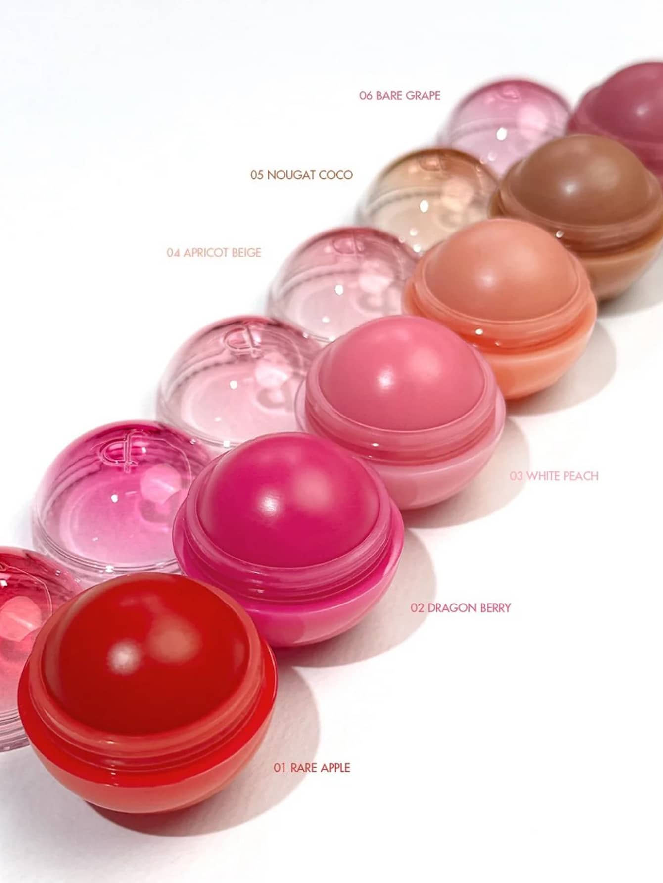 Rom&nd جوسي رول خد 03 أبيض، خوخي، عاري، حيوي، ملمس...