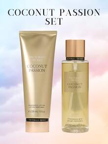 Victoria's Secret Body Fragrance Bare Vanilla Body Lotion And Mist Set Love Spell Pure Seduction Victoria Secret - Coconut Passion Set - View 1