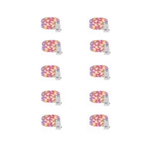 10 件 1 米/39.4 英寸暖白铜线仙女灯，电池供电，装饰礼品，鲜花，节日，圣诞节，复活节礼物，可选 10 件/20 件，暖白/多色，1 米/3.3 英尺，2 米/6.6 英尺，3 米/9.8 英尺 - 暖白 - 查看 18