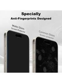 Yezodawee 2pcs Privacy Screen Protector With Auto-Installation Kit, Compatible With 17 Pro Max/11 Phone Screen Protector, Suitable For 11 Pro/11 Pro Max/X/XR/XS/XS Max, 17 Pro Max/17 Pro/17 Air/17/15 Plus/15 Pro Max, 9H Tempered Glass Privacy Screen Protector, Anti-Scratch, Anti-Fingerprint, Compatible With Phone Case - 2pcs - View 4