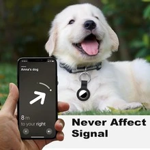 Compatible With AirTag Case Keychain For Air Tag Holder Silicone For AirTags Key Ring Cases Tags Chain Compatible With Apple For AirTag GPS Item Finders Accessories