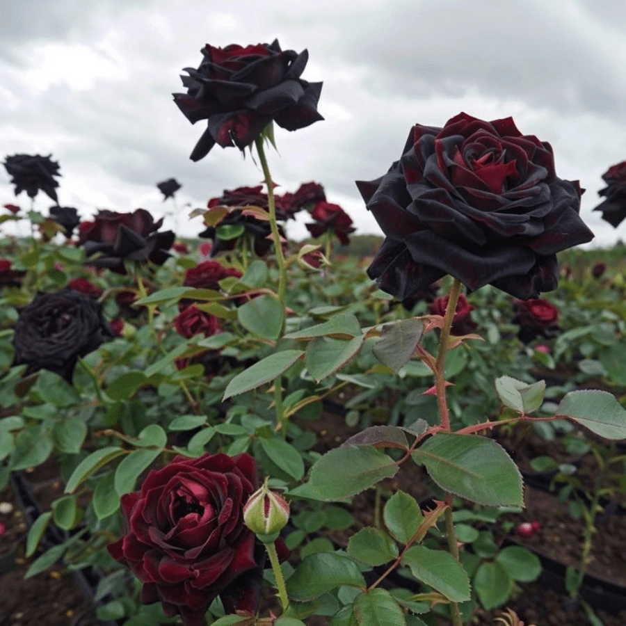 100 Rose seeds, shrub seeds - climbing vines for trellises, fragrant colorful flowers, flowering plants for garden walls - 100 Stück/Samen - Übersicht 1