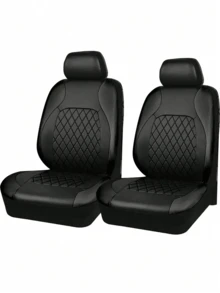 9PCS Universal Fit Car Seat Cover, Car Seat Cover Full Sets, Diamond Leather Bling Car Seat Covers Full Set,Universal Fit Automotive Glitter Crystal Sparkle Strip For Cute Women Girly,Universal Cloth Front Seat Covers For Car, For SUV, Sedan, Van, Automotive Interior Covers, Airbag Compatible, 9PCS Included : 2 Front Seat Covers, 1 Backrest Cover, 1 Back Seat Cover And 5 Headrest Covers. 4PCS Included : 2 Front Seat Covers And 2 Headres - 彩色 - 查看 16