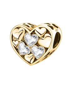 1 Hạt cườm lấp lánh đơn giản thời trang bằng bạc Sterling 925 dành cho vòng tay, vòng tay nữ, đồ trang sức tự làm và trang trí trang phục hàng ngày phù hợp cho bé gái, vật dụng thiết yếu cho trường học - Vàng - Xem 5