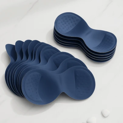 RITA SENSUAL 12 piezas de bra pads esponja ligera para inserción en ropa interior deportiva tops y vestidos comodidad ajuste transpirable accesorios reutilizables almohadilla para mujer