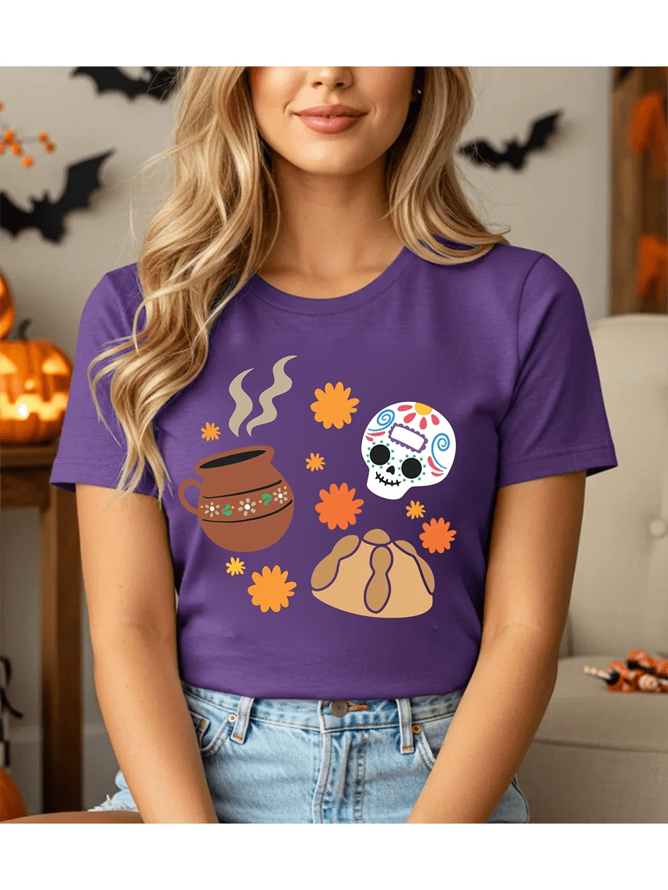 Women T-Shirts - Purple - View 1