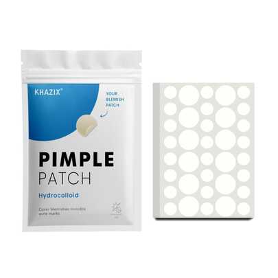 360 parches de acné de hidrocolloid, libres de fragancia y alcohol, adecuados para todo tipo de piel clara. Úselos de día y de noche. Diseño de puntos