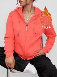 Big City Women Sweatshirts - 珊瑚粉 - 查看 1