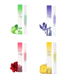 Nail Cuticle Oils Nail Nutrition Oil Pen Nail Nourishment Pens 4 Smell Cuticle Revitalizer For Agnail Nourish Skin Nail Care - 彩色 - 查看 2
