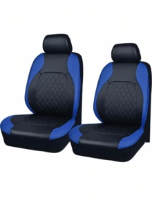 9PCS Universal Fit Car Seat Cover, Car Seat Cover Full Sets, Diamond Leather Bling Car Seat Covers Full Set,Universal Fit Automotive Glitter Crystal Sparkle Strip For Cute Women Girly,Universal Cloth Front Seat Covers For Car, For SUV, Sedan, Van, Automotive Interior Covers, Airbag Compatible, 9PCS Included : 2 Front Seat Covers, 1 Backrest Cover, 1 Back Seat Cover And 5 Headrest Covers. 4PCS Included : 2 Front Seat Covers And 2 Headres - 彩色 - 查看 18