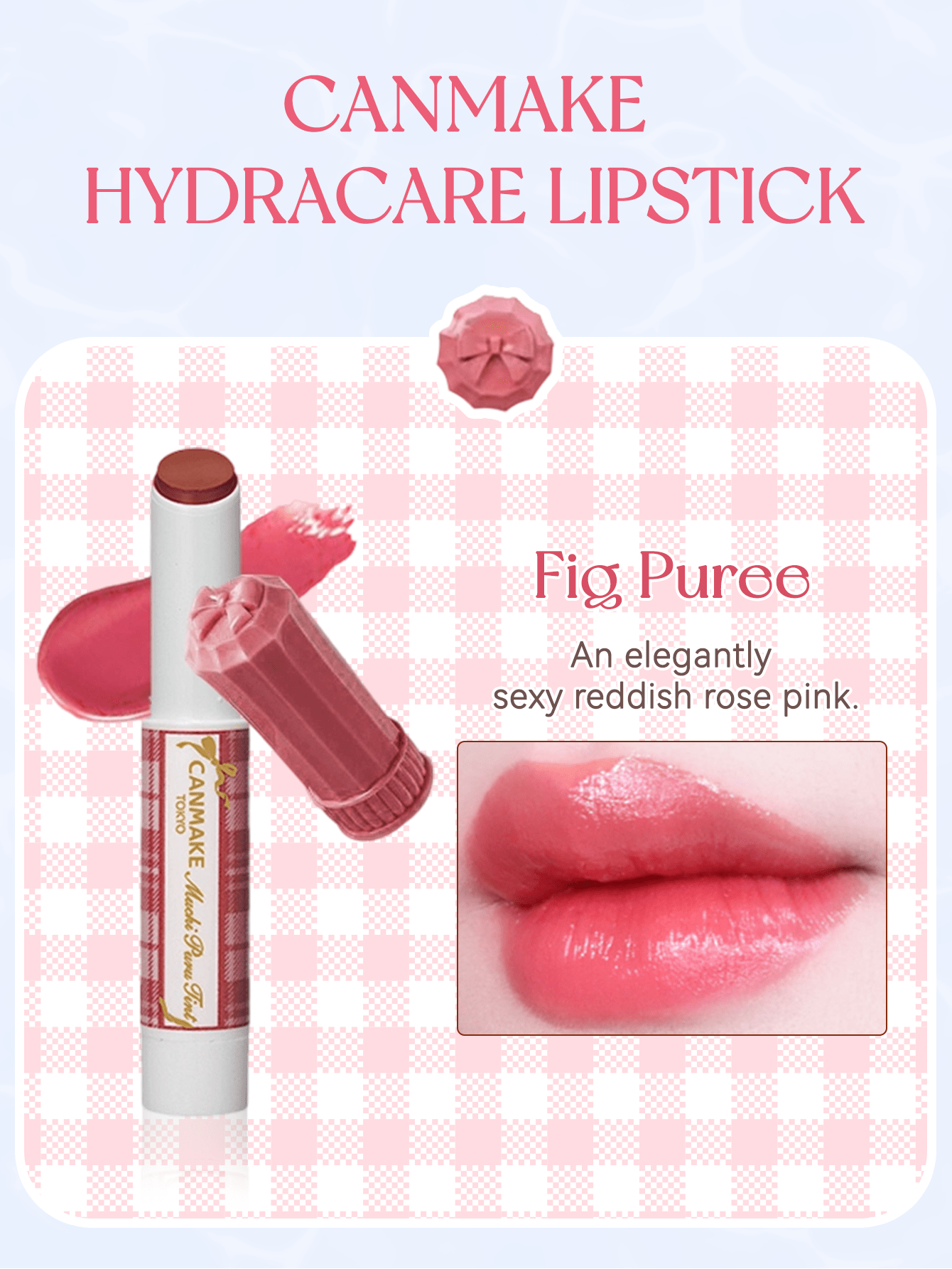 Canmake Canmake High Moisture Lipstick #05 Fig Puree