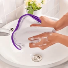 وسادة كي مقاومة للحرارة - وسادة كي بنسيج شبكي لحماية الملابس ولوح الكي